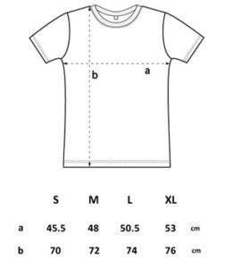 Größentabelle Male-ShirtStretch